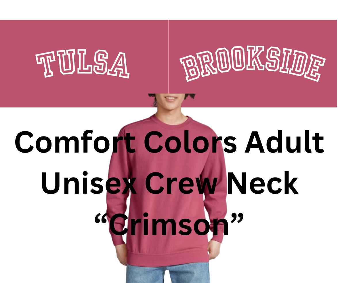 Tulsa/Brookside Crew Neck Fundraiser