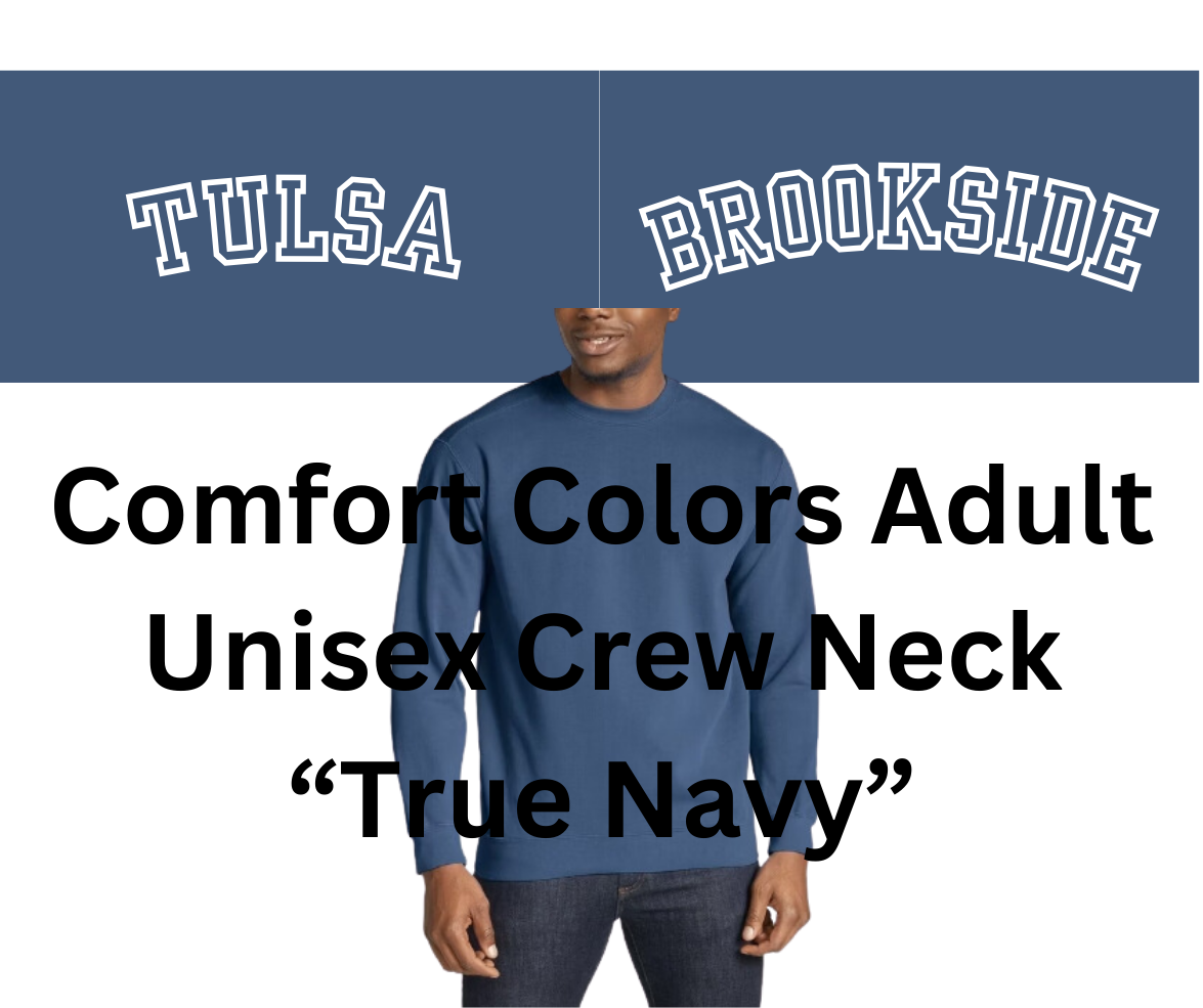 Tulsa/Brookside Crew Neck Fundraiser