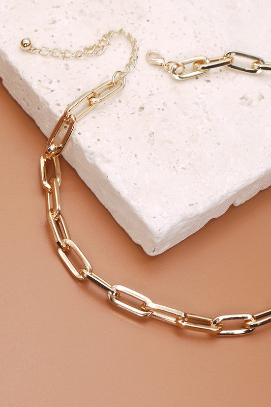 Luxe Linked Chain Necklace